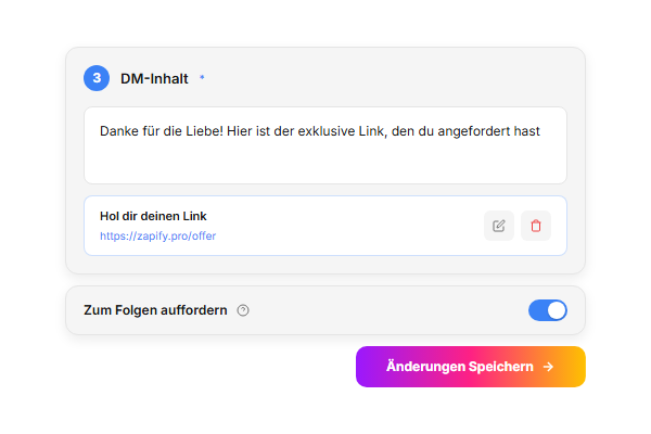 Antwort automatisieren