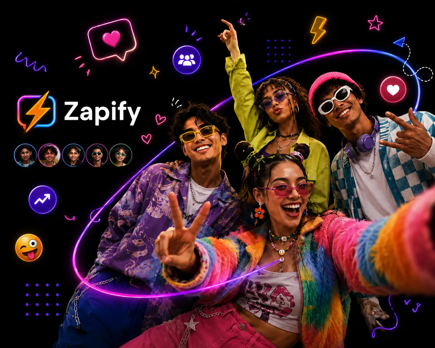 Zapify FAQ interface dark mode - slide 5
